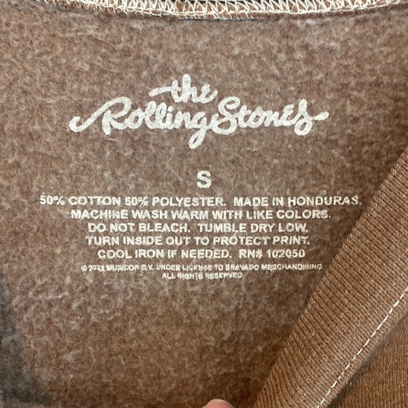 Urban Outfitters NWOT Rolling Stones sweatshirt size Small - Picture 4 of 6